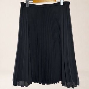COLDWATER CREEK Pleated Sheer Skirt Dark Academia Balletcore